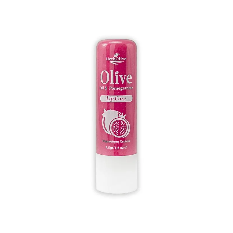 Balsam de buze cu ulei de masline si aroma de rodie, 4.5g, Herbolive — preț și oferte