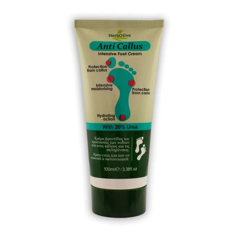 Crema anti-bataturi cu 20% uree, 100ml, Herbolive — preț și oferte