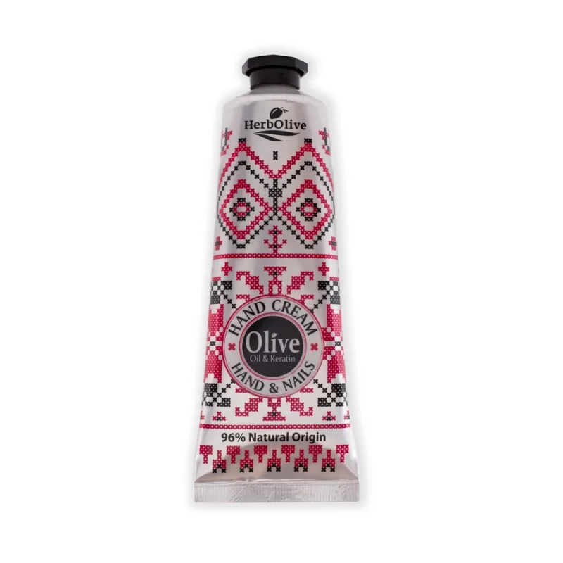 Crema pentru maini si unghii cu ulei de masline si keratina, 75ml, Herbolive — preț și oferte
