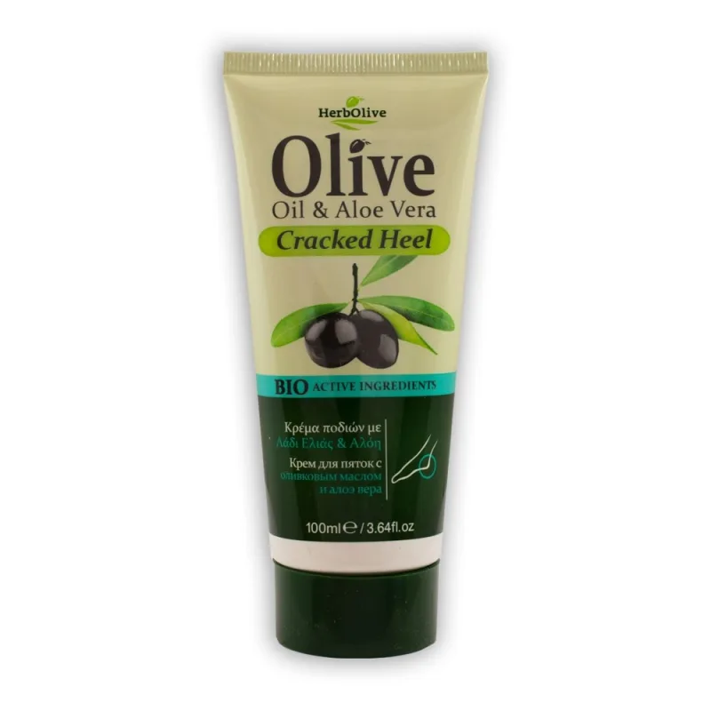 Crema pentru ingrijirea calcaielor crapate, 100ml, Herbolive — preț și oferte