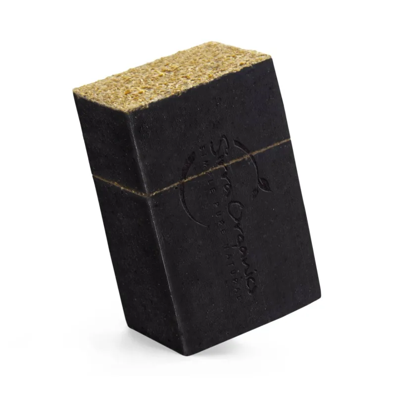 Sapun pentru fata cu carbune activ, 80g, Sirra Organics — preț și oferte