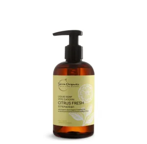 Sapun lichid cu citrice Citrus Fresh, 250ml, Sirra Organics