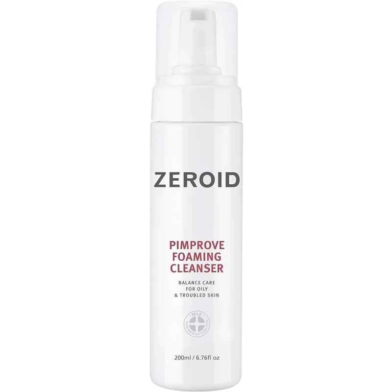 Spuma de curatare pentru ten gras Pimprove, 200ml, Zeroid — preț și oferte