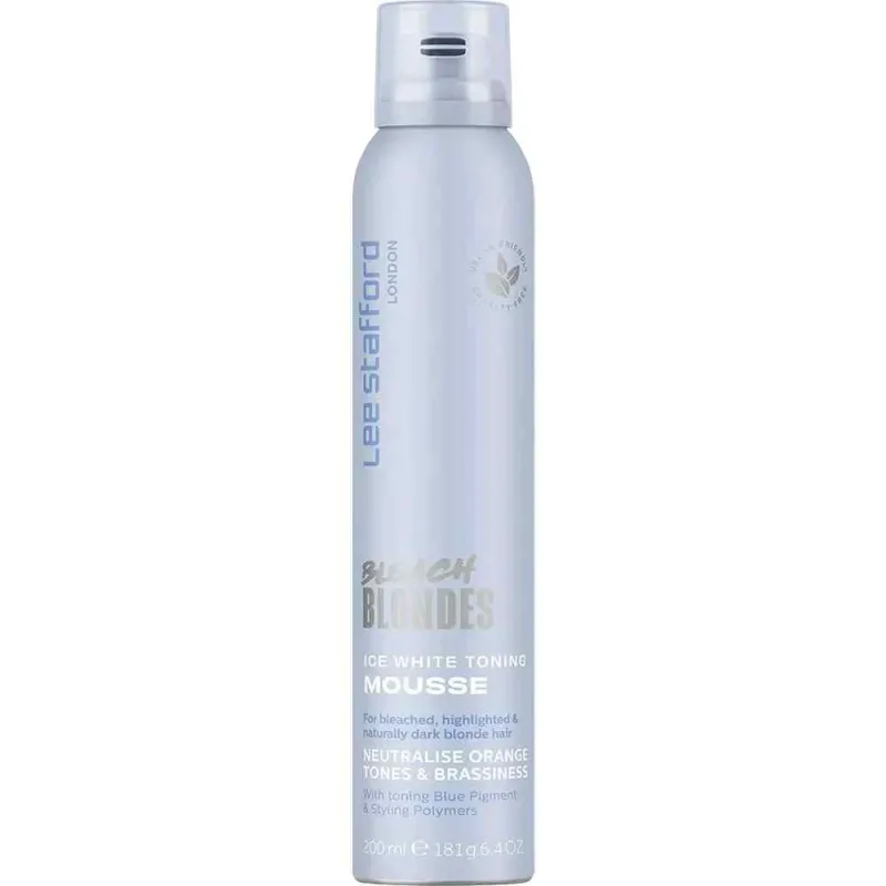 Spuma nuantatoare Bleach Blondes Ice White, 200ml, Lee Stafford — preț și oferte