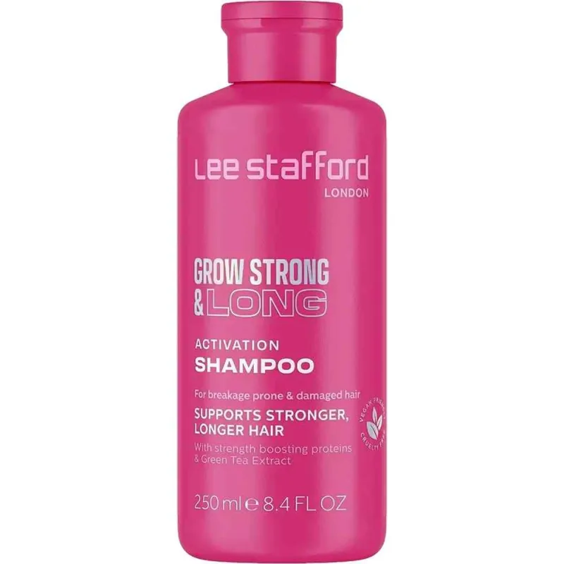 Sampon pentru cresterea parului Grow Strong & Long Activation, 250ml, Lee Stafford — preț și oferte
