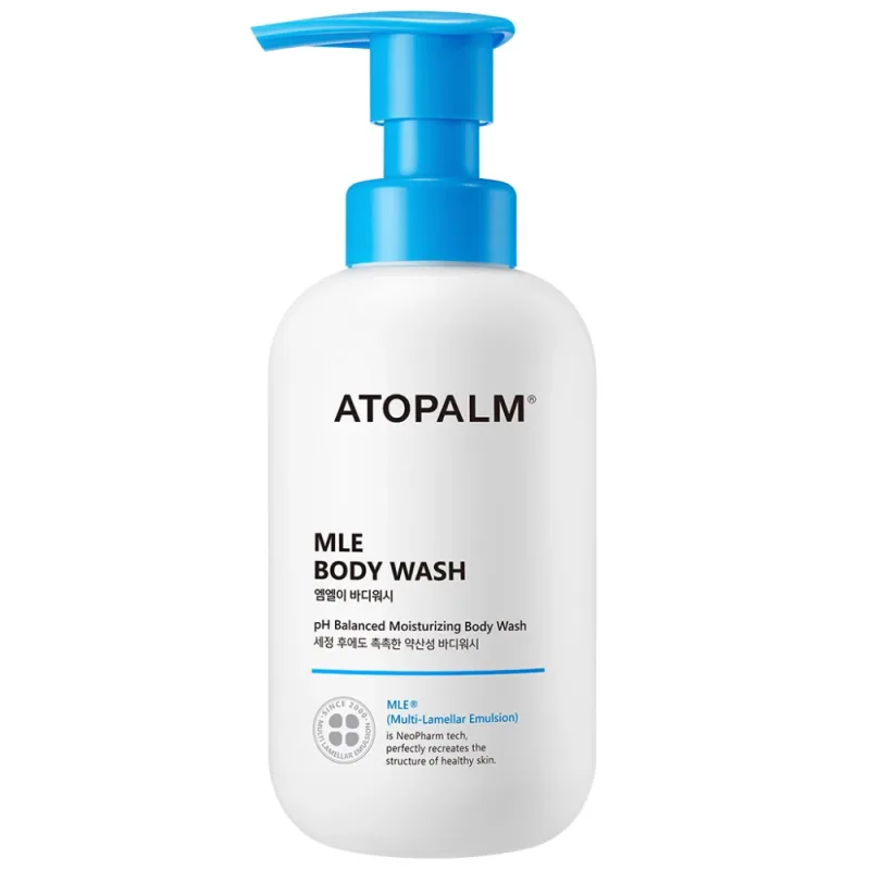 Gel de dus pentru piele sensibila MLE, 300ml, Atopalm — preț și oferte