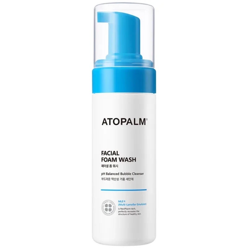Spuma de curatare faciala pentru piele sensibila, 150ml, Atopalm — preț și oferte
