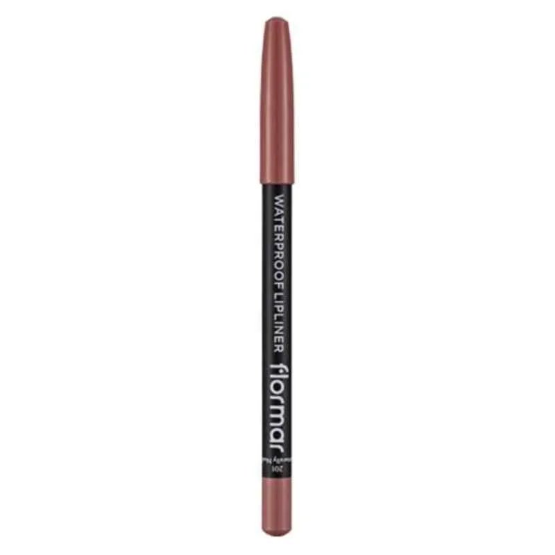 Creion de buze Waterproof No 201 Naturally Nude, 1.14g, Flormar — preț și oferte