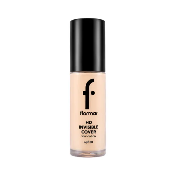 Fond de ten Invisible Cover HD 20 Porcelain, 30ml, Flormar — preț și oferte