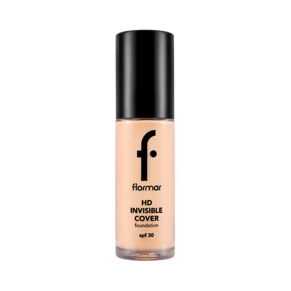 Fond de ten Invisible Cover HD 40 Light Ivory, 30ml, Flormar — preț și oferte