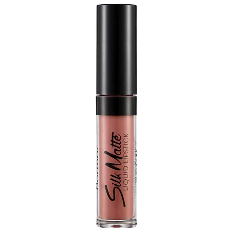 Ruj de buze lichid Silk Matte No 02 Fall Rose, 4.5ml, Flormar — preț și oferte