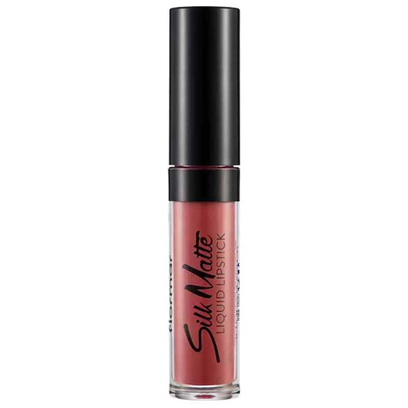 Ruj de buze lichid Silk Matte No 06 Cherry Blossom, 4.5ml, Flormar — preț și oferte