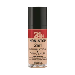 Fond de ten si corector 2in1 24h Profashion No. 602 Light Porcelain, 30ml, Pastel