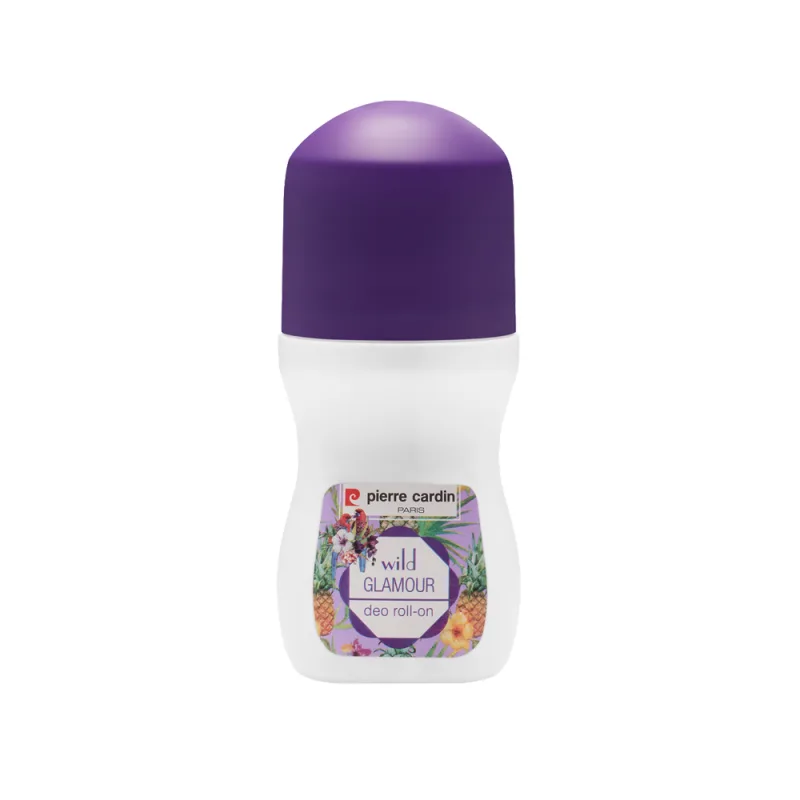 Deodorant roll-on pentru femei Wild Glamour, 50ml, Pierre Cardin — preț și oferte