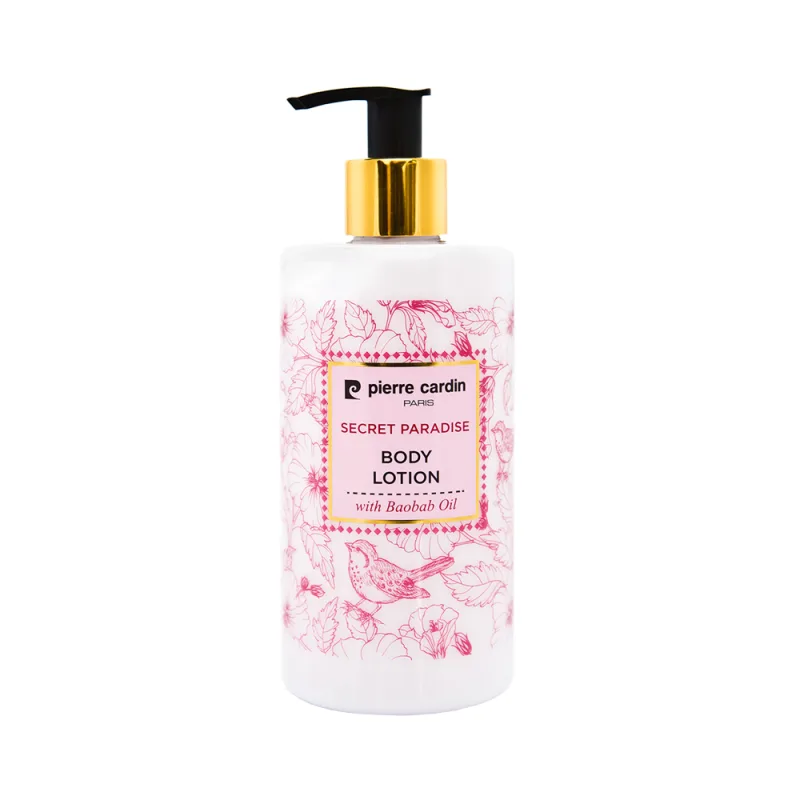 Lotiune de corp Secret Paradise, 350ml, Pierre Cardin — preț și oferte