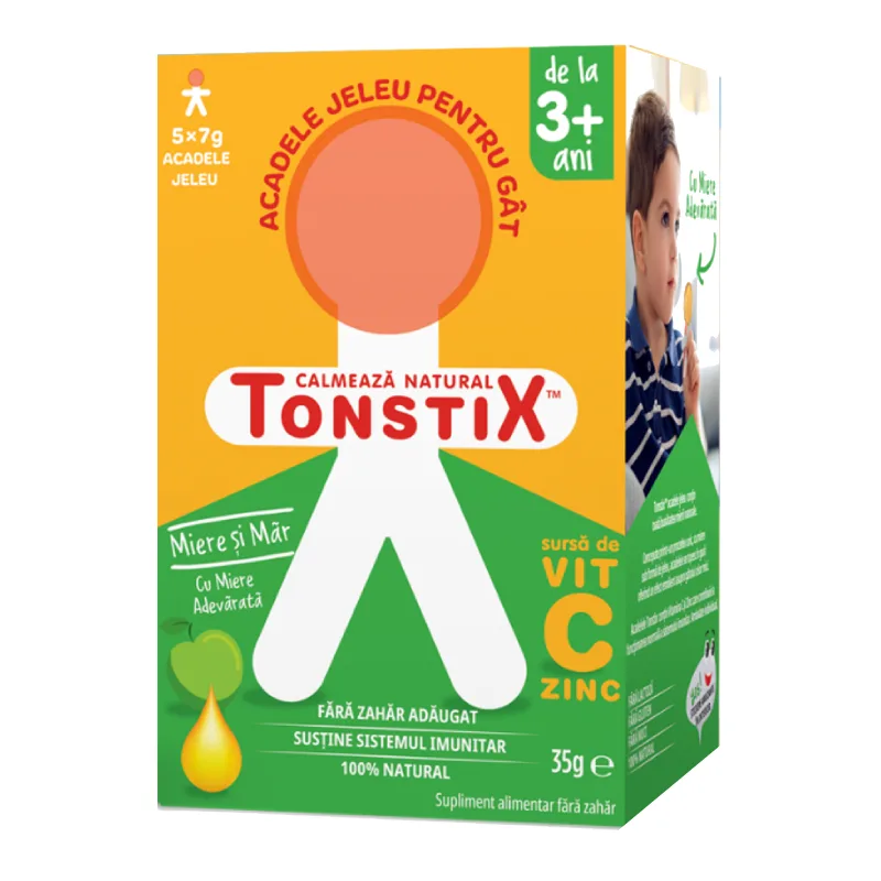 Acadele JELEU pentru gat, Miere si mar, Tonstix — preț și oferte