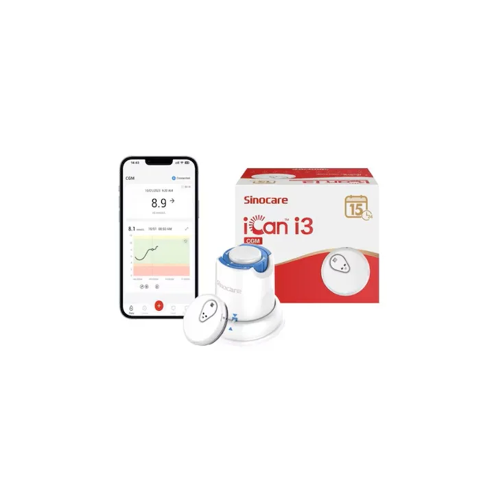 Sistem de monitorizare continua a glucozei iCan i3, 1 bucata, Sinocare — preț și oferte