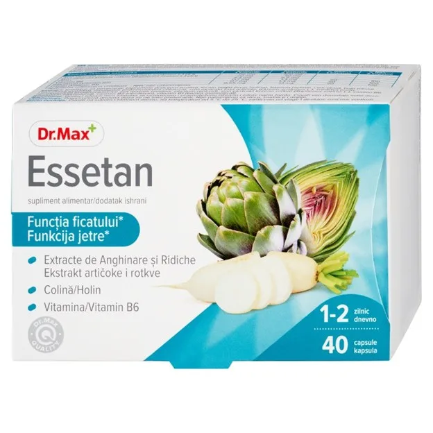 Dr. Max Essetan, 40 capsule — preț și oferte