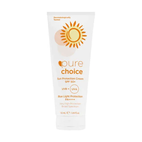 Crema de fata cu SPF 50+, 50ml, Pure Choice — preț și oferte