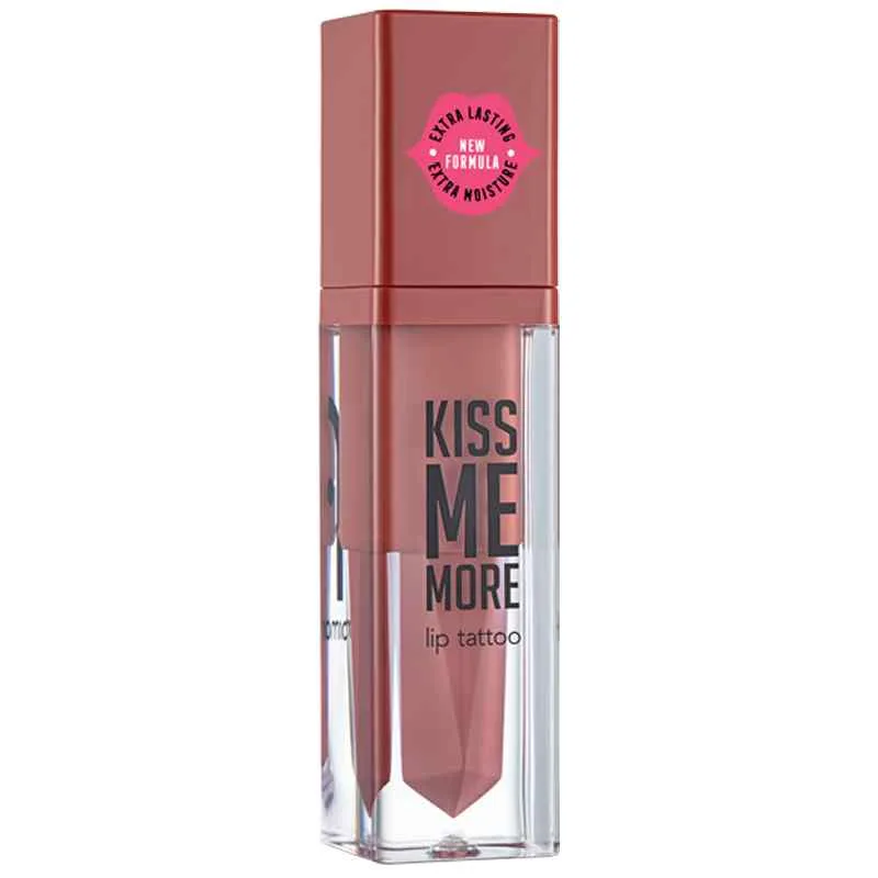 Ruj lichid Kiss Me More Lip Tattoo No 04 Peach, 3.8ml, Flormar — preț și oferte
