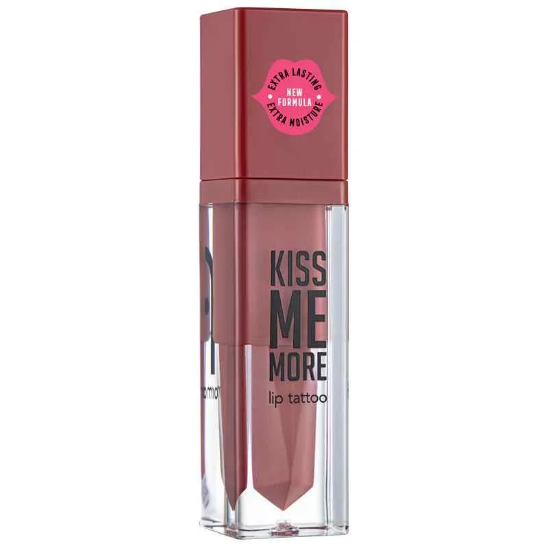 Ruj lichid Kiss Me More Lip Tattoo No 20 Assertive, 3.8ml, Flormar — preț și oferte