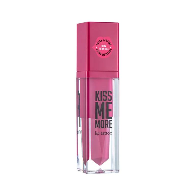Ruj lichid Kiss Me More Lip Tattoo No 24 Crazy Pink, 3.8ml, Flormar — preț și oferte