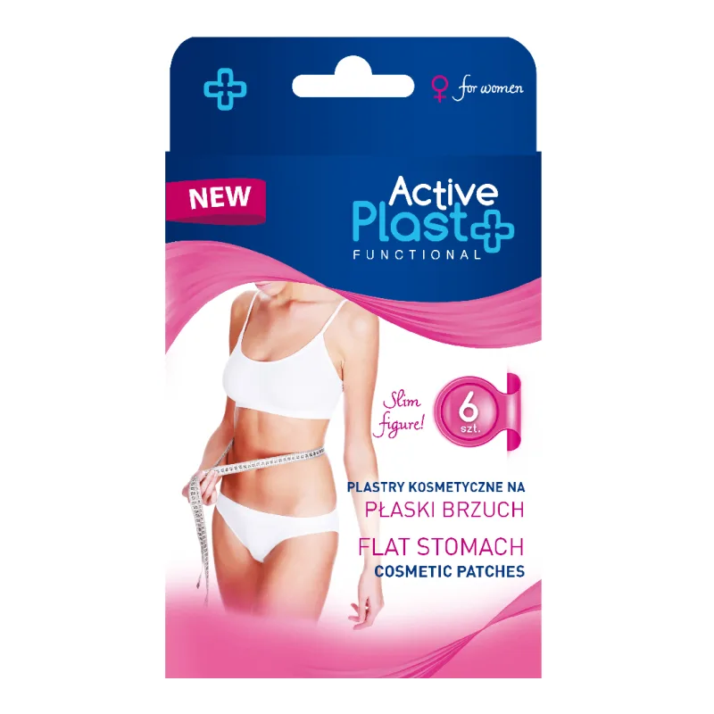 Plasturi pentru abdomen plat, 6 bucati, ActivePlast — preț și oferte