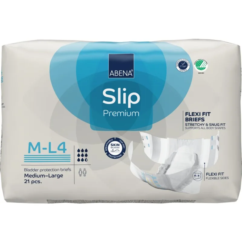 Scutece pentru adulti Flexi Fit Premium M-L4 cu absorbtie 3400ml, 21 bucati, Abena — preț și oferte