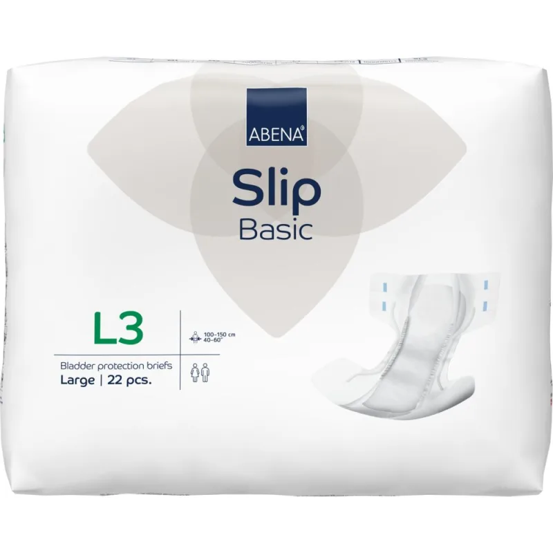 Scutece pentru adulti Slip Basic L3 cu absorbtie 3300ml, 22 bucati, Abena — preț și oferte