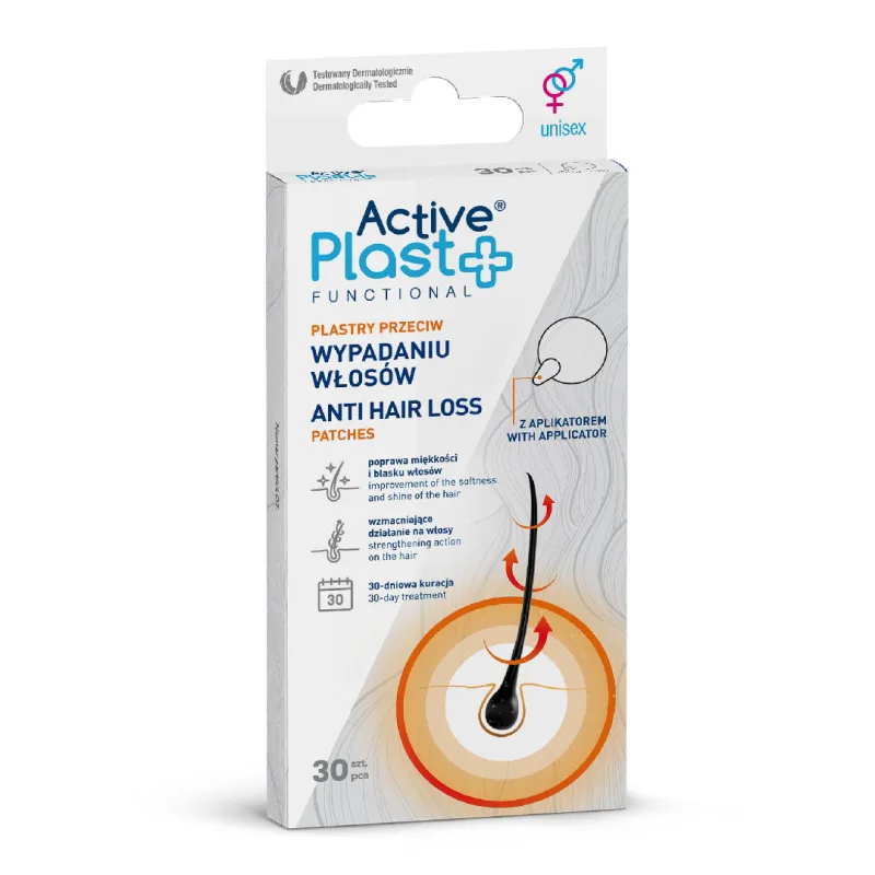 Plasturi anti-caderea parului, 30 bucati, ActivePlast — preț și oferte