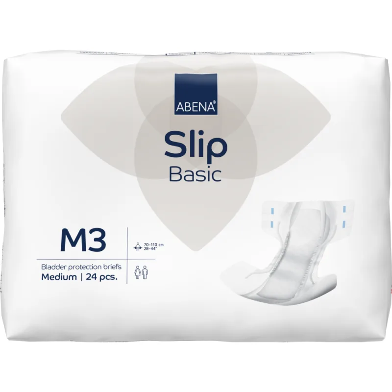 Scutece pentru adulti Slip Basic M3 cu absorbtie 2900ml, 24 bucati, Abena — preț și oferte