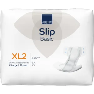 Scutece pentru adulti Slip Basic XL2 cu absorbtie 3300ml, 21 bucati, Abena