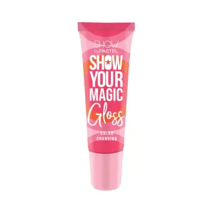 Luciu de buze Show By Pastel Color Changing Transparent, 9ml, Pastel