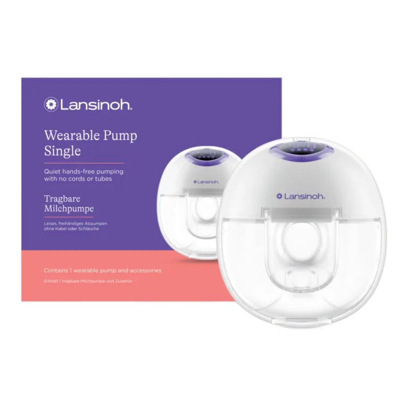 Pompă de sân electrică simplă, portabilă, hands free, Lansinoh — preț și oferte