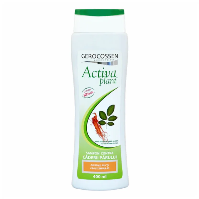 Sampon contra caderii parului Activa Plant, 400 ml, Gerocossen — preț și oferte