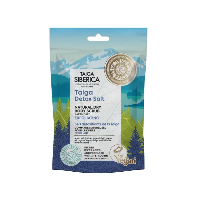 Scrub de corp Natural Dry Taiga Siberica, 250g, Natura Siberica — preț și oferte