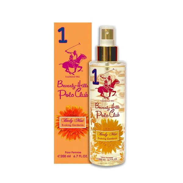 Spray de corp Evoking Gardenia Polo Club No.1, 200ml, Beverly Hills — preț și oferte