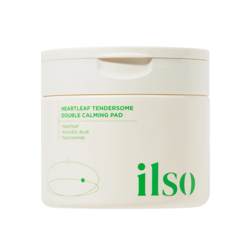 Dischete calmante si exfoliante Heartleaf Tendersome Double Calming, 60 bucati, Ilso — preț și oferte