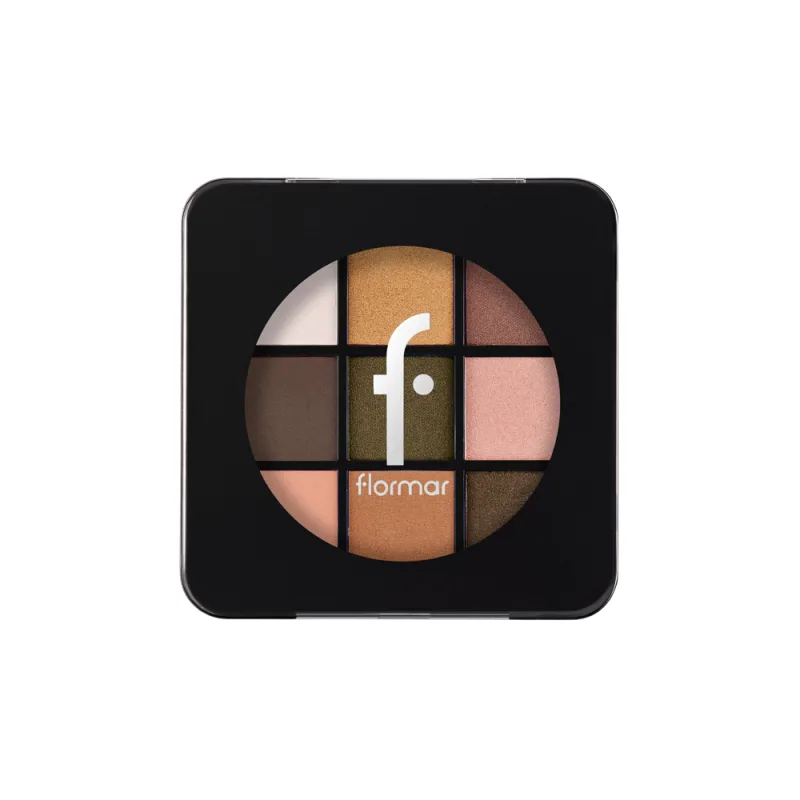 Paleta farduri de pleoape No. 07 Grand Galaxy, 9g, Flormar — preț și oferte