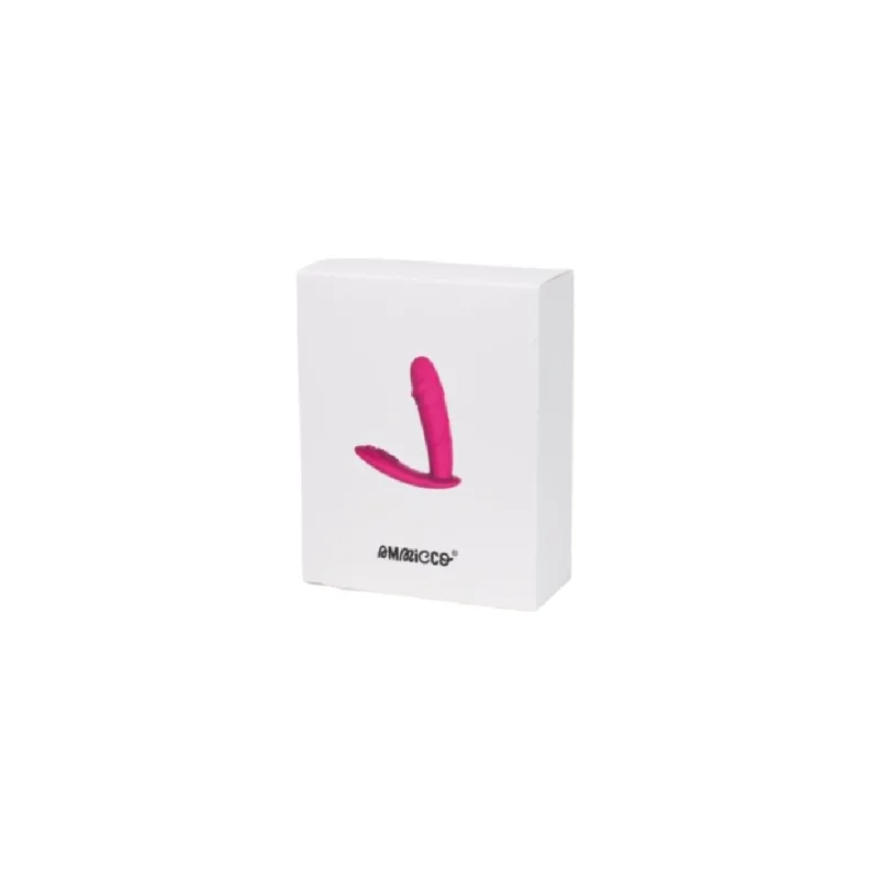 Vibrator cu incalzire dubla stimulare si 10 moduri de vibratie, Pink Bliss, 1 bucata, Ammicco — preț și oferte