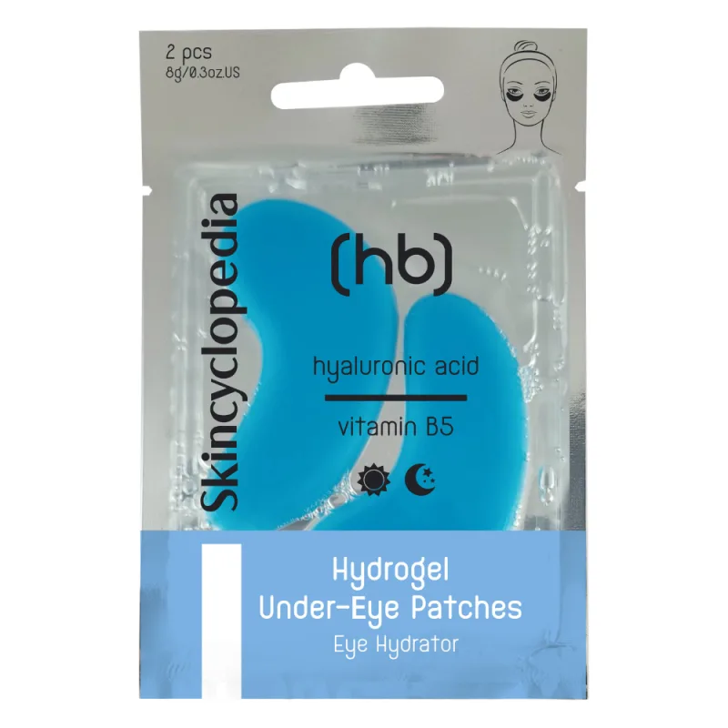 Plasturi pentru ochi hidrogel cu Acid hialuronic si Vitamina B5, 2 bucati, Skincyclopedia — preț și oferte