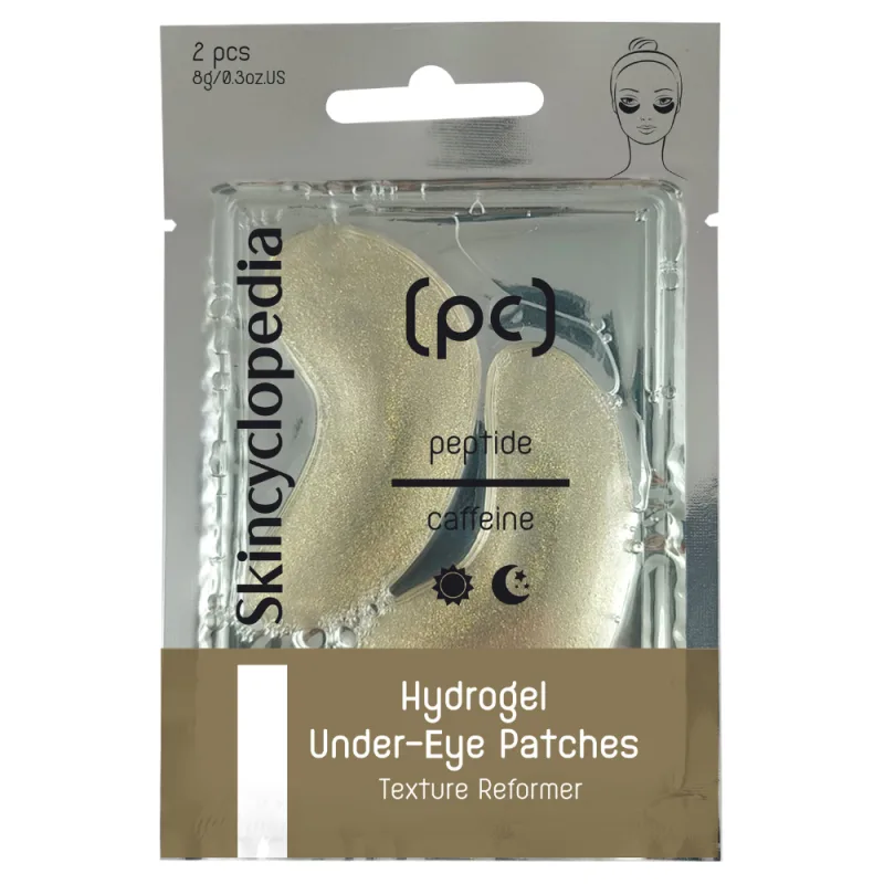 Plasturi pentru ochi hidrogel cu peptide si cofeina, 2 bucati, Skincyclopedia — preț și oferte