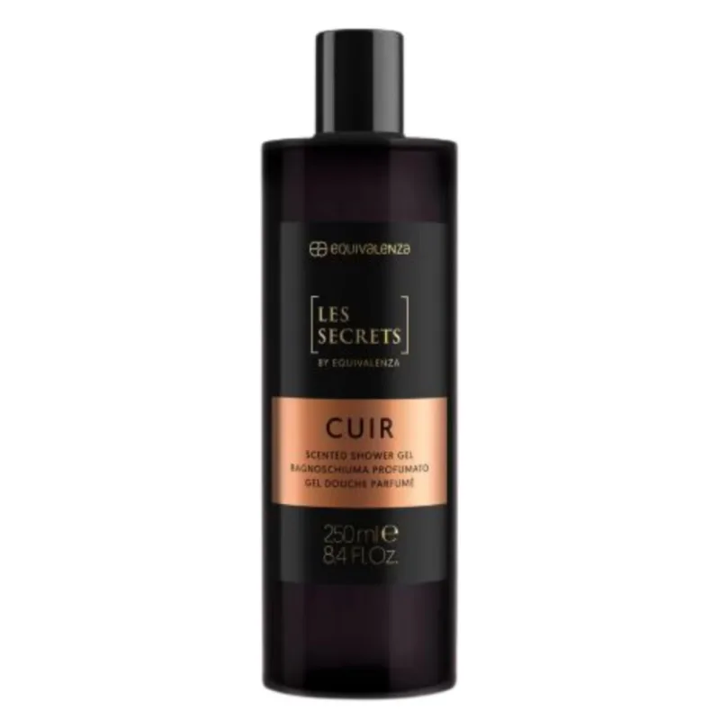 Gel de dus Les Secrets Cuir, 250ml, Equivalenza — preț și oferte
