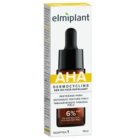 Ser de fata exfoliant Dermocycling, 15ml, Elmiplant — preț și oferte