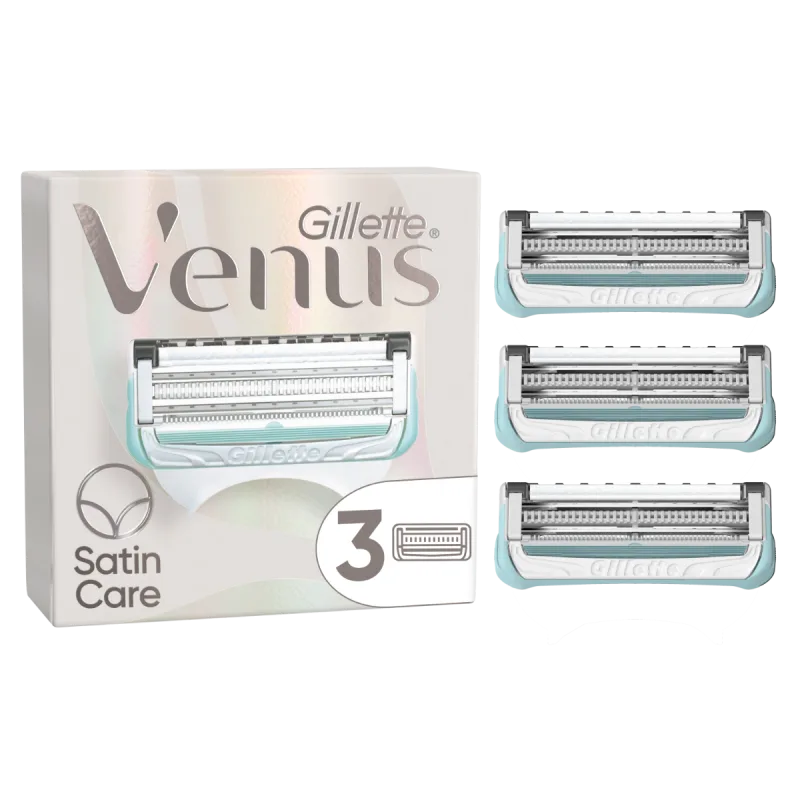 Set rezerve aparat ras pentru zona intima Venus Satin Care, 3 bucati, Gillette — preț și oferte