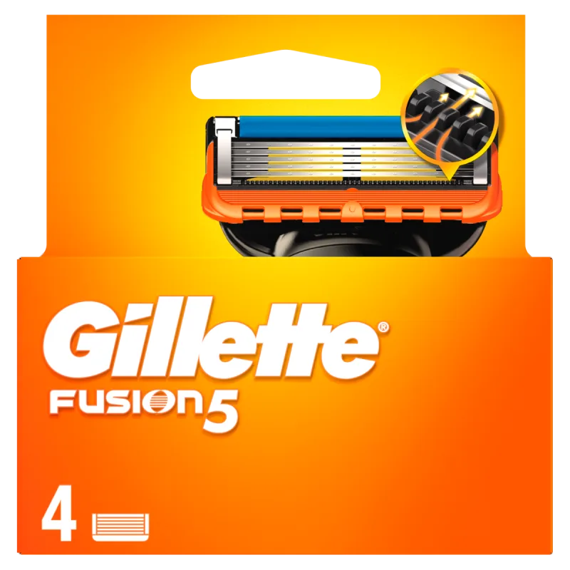 Set rezerve aparat ras pentru barbati Fusion5, 4 bucati, Gillette — preț și oferte