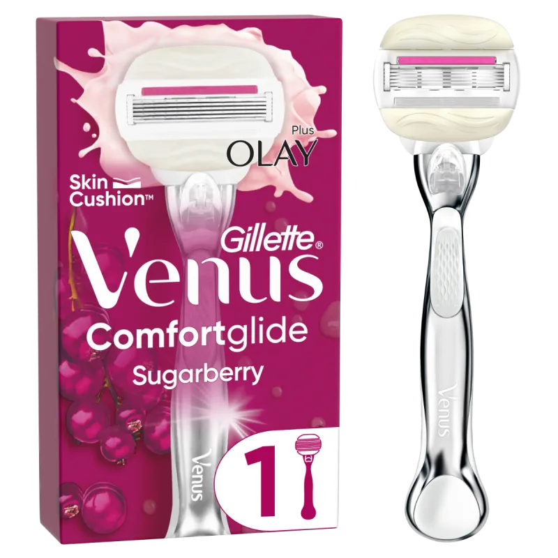 Aparat de ras pentru femei Venus ComfortGlide Sugarberry, 1 bucata, Gillette — preț și oferte