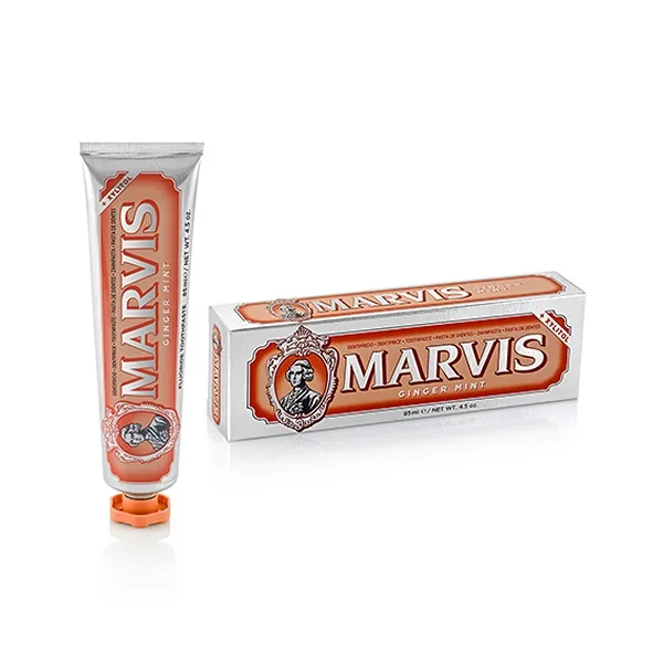Pasta de dinti cu aroma de ghimbir Ginger Mint Marvis, 85ml, Ludovico Martelli — preț și oferte