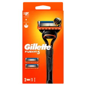 Aparat de ras pentru barbati Fusion5 + rezerva, 1 bucata, Gillette