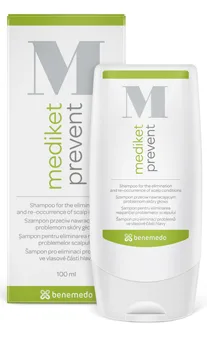 Sampon pentru eliminarea reaparitiei matretii Mediket Prevent, 100ml, Benemedo